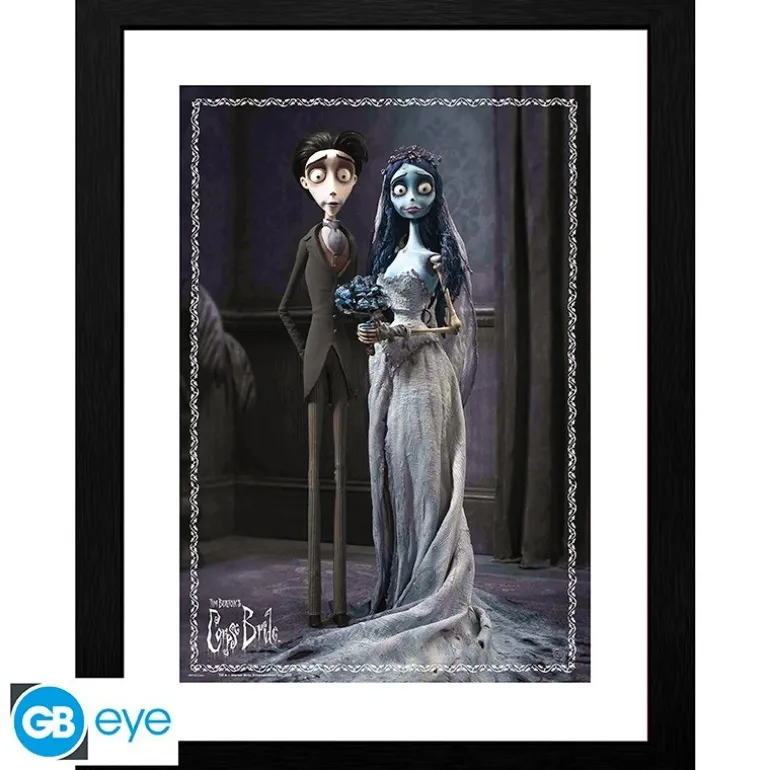 Póster Enmarcado Emily & Victor 30x40cm La Novia Cadáver