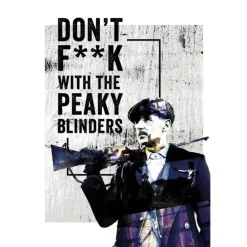 Póster Peaky Blinders Don't Fuck