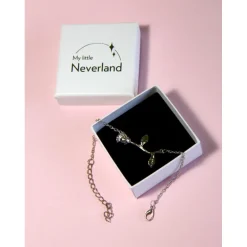 Pulsera Rosa Encantada Bella y Bestia Disney Little Neverland