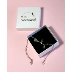 Pulsera Rosa Encantada Bella y Bestia Disney Little Neverland