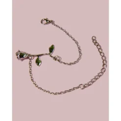 Pulsera Rosa Encantada Bella y Bestia Disney Little Neverland