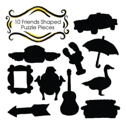 Puzzle 1000 Piezas Friends Fuente Siluetas