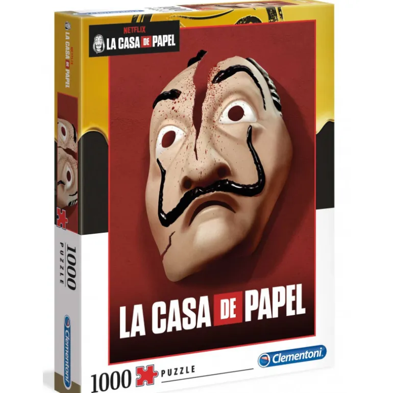 Puzzle La Casa de Papel 1000 pcs máscara
