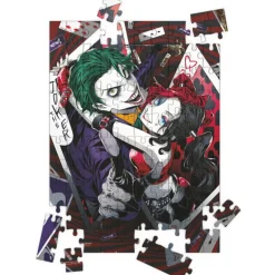 Puzzle lenticular Joker y Harley Quinn DC Comics 100 piezas