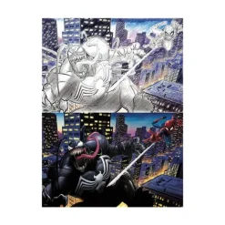 Puzzle para rascar 3D Marvel Spiderman vs Venom 150 piezas