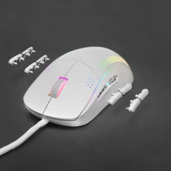 Ratón blanco Ultraligero MMPRO 32K DPI Mars Gaming