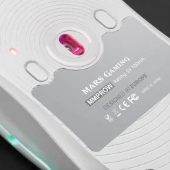 Ratón blanco Ultraligero MMPRO 32K DPI Mars Gaming