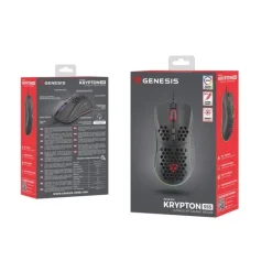 Ratón Gaming Genesis Krypton 555 RGB con Sensor Óptico