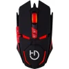 Ratón Gaming Hiditec Micrurus 8100 DPI Láser Negro y Rojo
