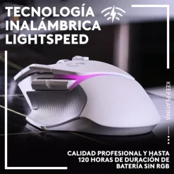 Ratón Gaming Inalámbrico Logitech G G502 X Blanco