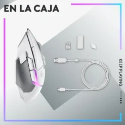Ratón Gaming Inalámbrico Logitech G G502 X Blanco