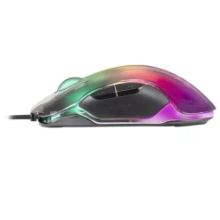 Ratón Gaming Mars Gaming MMGLOW Acabado Espejo Negro