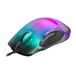 Ratón Gaming Mars Gaming MMGLOW Acabado Espejo Negro