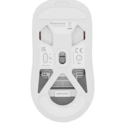 Ratón inalámbrico gaming Genesis Zircon 660 blanco