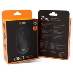 Ratón Inalámbrico Gaming Krom Komet RGB
