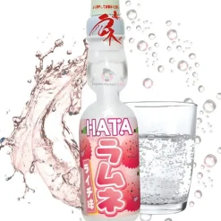 Refresco Ramune Lychee de Hata Kosen 200 ml - BBF 13/11/2025