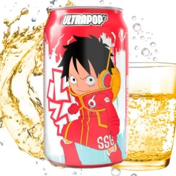 Refresco UltraPop One Piece Fresa y Lima