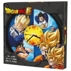 Reloj de Pared Dragon Ball 25x25 cm - Licencia Oficial