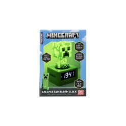 Reloj Despertador Creeper de Minecraft 16 cm
