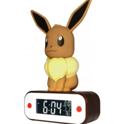 Reloj Despertador Lámpara LED Eevee Pokemon
