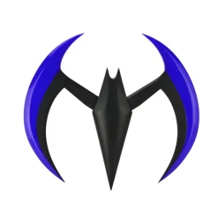 Réplica Batarang azul con luces Batman DC Comics