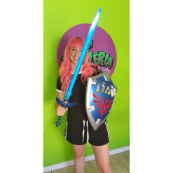 Réplica Escudo Zelda acero 60 cm