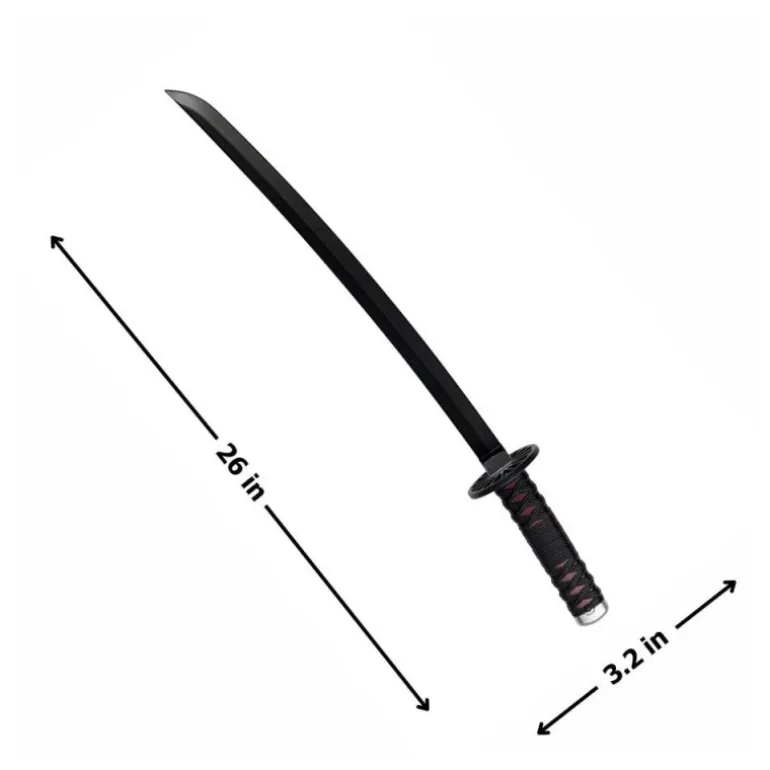 Réplica Espada de Tanjiro Demon Slayer - 66 cm - Plástico