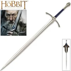 Réplica Espada Glamdring 1/1 El Hobbit 121 cm Acero Inoxidable