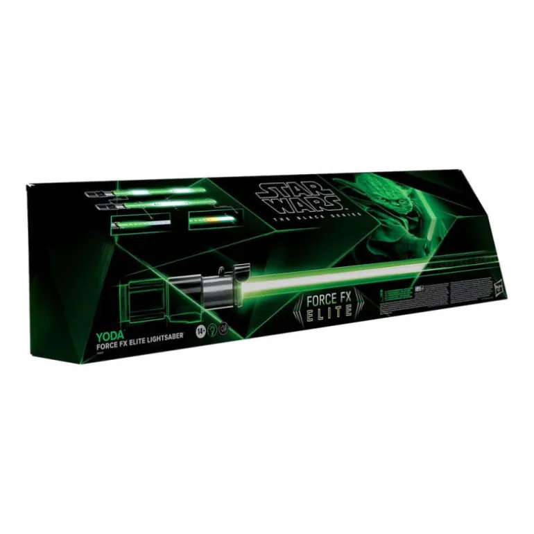 Réplica Star Wars Black Series Force Fx Elite Sable De Luz Yoda