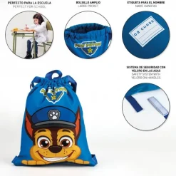 Saquito Escolar Paw Patrol Complemento y Bolsos