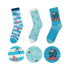 Set 3 Pares de Calcetines Scoops Ahoy de Poliéstér