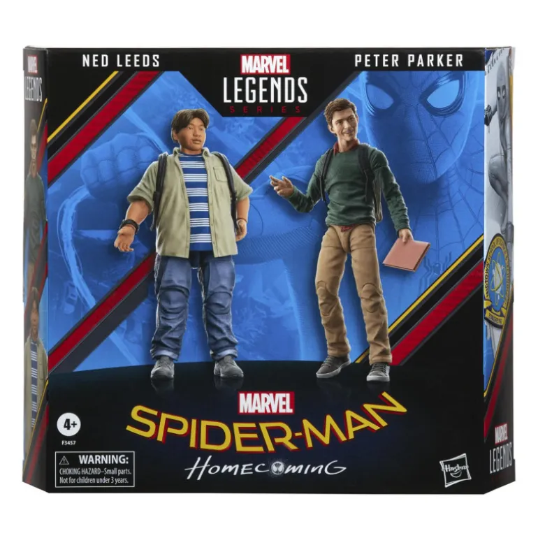 Set 2 Figuras Spider-Man Peter Parker Y Ned Leeds