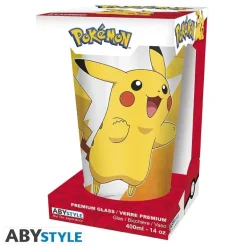 Set 2 Vasos Premium Pokémon Pikachu 400ml Acabado Foil