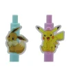 Set de 2 bolígrafos Pokemon con clip decorativo