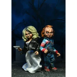 Set de 2 Figuras La novia de Chucky Chucky & Tiffany 14 cm NECA