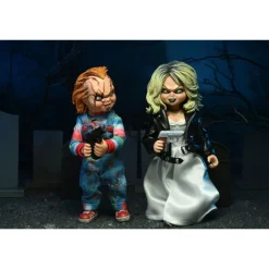 Set de 2 Figuras La novia de Chucky Chucky & Tiffany 14 cm NECA