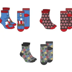 Set de 3 pares de calcetines Marvel