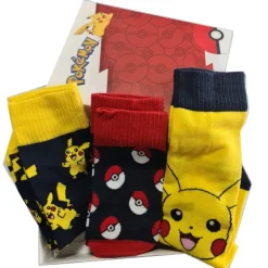 Set de 3 pares de Calcetines Pokemon