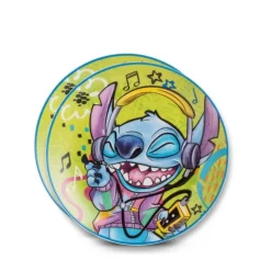 Set de 2 Platos de Postre Verdes de Stitch - EGAN