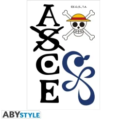 Set de 5 Tatuajes Temporales One Piece 15x10 cm