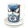 Set de 2 Tazas y 2 Platos Expresso Mickey & Minnie