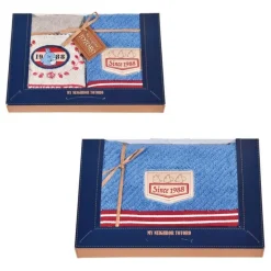 Set de 3 Toallas Mi Vecino Totoro con Costura Denim