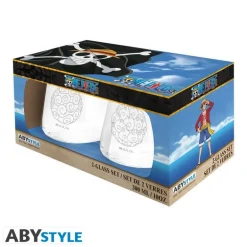 Set de 2 Vasos One Piece - Frutas del Diablo 300ml