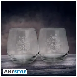 Set de 2 Vasos One Piece - Frutas del Diablo 300ml