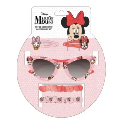 Set de Accesorios Minnie Mouse Gafas, Horquillas y Coleteros