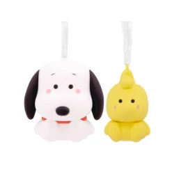Set de Adornos Better Together Snoopy & Emilio en PVC