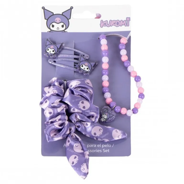 Set de Belleza Accesorios Hello Kitty Kuromi Multicolor