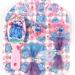 Set de Belleza Bolsito de Stitch, Talla Única - Azul