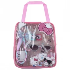 Set de Belleza Bolsito Gafas Hello Kitty Rosa