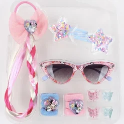 Set de Belleza Bolsito y Gafas Minnie Rosa